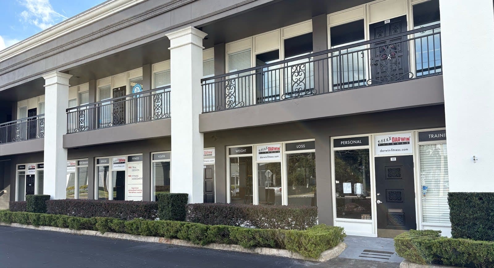 the biggest personal training only gym in winter park, only mn away from the lovely residential windsong quarter